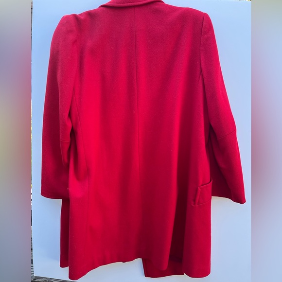 Wool double breasted duster jacket - Picture 2 of 14